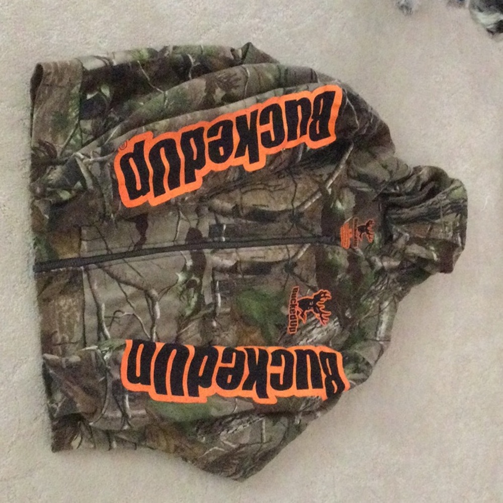 Camo Hoodie by Bucked Up